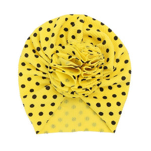 Lovely Flower Baby Hat Soft Baby Girl Hat Turban