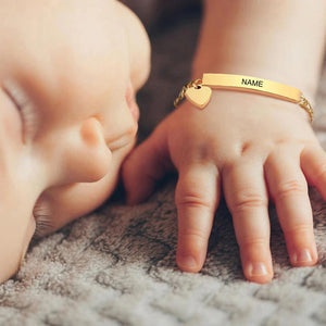 BABY  CUSTOM NAME BRACELET