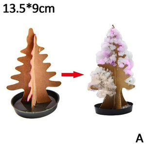 Growing Tree Toy Mini Wish Tree Blooming Magic tree