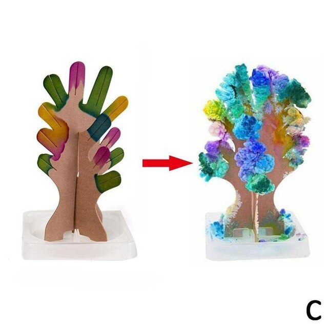 Growing Tree Toy Mini Wish Tree Blooming Magic tree