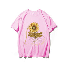 Load image into Gallery viewer, You Are My Sunshine Sunflower Butterfly Colored  T-shirt
