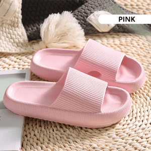 Intelligente druckentlastende, superweiche, rutschfeste Slipper-Sandalen mit dicker Sohle